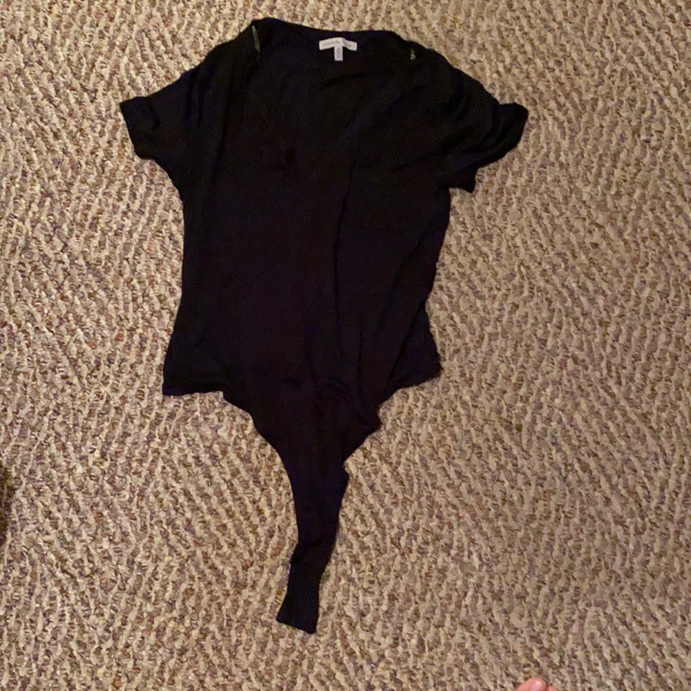 Charlotte Russe Black Bodysuit
